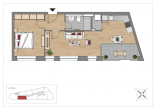 Grundriss - I Urban wohnen im OSTFORUM Leipzig I moderne Wohnungen in zentraler Stadtlage I