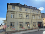 unsaniertes Bankhaus - denkmalgeschütztes Wohn- und Geschäftsgebäude in City-Lage von Altenburg - Hausansicht 2
