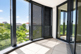 Balkon - I Urban wohnen im OSTFORUM Leipzig I moderne Wohnungen in zentraler Stadtlage I