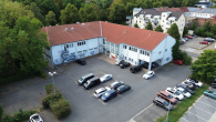 Luftbild - Traumhafte Lage für Ihren neuen Standort – flexible Gewerbeimmobilie über 2 Etagen