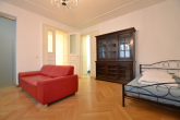 Wohnen-/ Schlafbereich - Wohnen am Park und und der Uni I Musikviertel I Appartment I Einbauküche I Möbliert