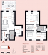 Grundriss EG + 1. OG - | KFW40 geförderter NEUBAU | Ihr EXKLUSIVES Reihenhaus mit Stellplatz in Leipziger Südvorstadt |
