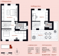 Grundriss 2. + 3. OG - | KFW40 geförderter NEUBAU | Ihr EXKLUSIVES Reihenhaus mit Stellplatz in Leipziger Südvorstadt |