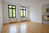 Wohnen - I Kapitalanlage Leipzig-Lindenau | vermietete 2-RW Altbauwohnung mit Balkon und Parkett I