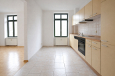 Küche - I Kapitalanlage Leipzig-Lindenau | vermietete 2-RW Altbauwohnung mit Balkon und Parkett I