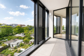 Balkon - I Urban wohnen im OSTFORUM Leipzig I moderne Wohnungen in zentraler Stadtlage I