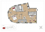 Grundriss - I Urban wohnen im OSTFORUM Leipzig I moderne Wohnungen in zentraler Stadtlage I