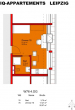 Grundriss Apartment - +++ iQ Apartments – Microliving in Leipzig – Smartes Wohnen in Zentrumsnähe +++
